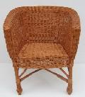 Fotel wiklinowy - Sekretarz. 65x60x41/77, siedzisko 43x40